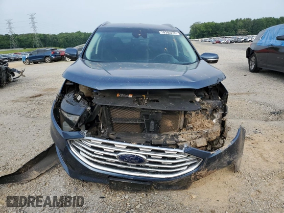 2019 Ford Edge SEL with VIN 2FMPK3J96KBC24295, listed as a Copart auction lot 59392235 with 112,075 mi miles and Salvage title. Bid and sale history available at DreamBid. Image 5.