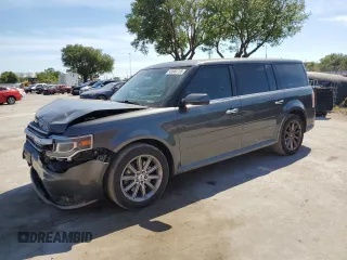 2019 Ford Flex Limited with VIN 2FMGK5D80KBA30375, listed as a Copart auction lot 49960785 with 38,470 mi miles and Salvage Title. Bid and sale history available at carsss.com. Image 1.