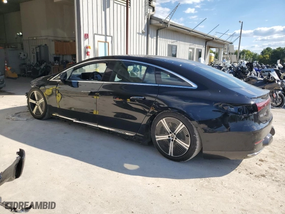 2023 Mercedes-Benz EQS with VIN W1KCG2EB1PA038099, listed as a Copart auction lot 73380004 with NaN miles and Salvage Title. Bid and sale history available at carsss.com. Image 2.