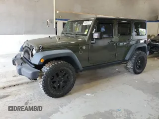 2015 Jeep Wrangler Unlimited Sport z VIN 1C4BJWDG1FL599210, wystawiony jako Copart lot #65094015 z przebiegiem 108 917 mil mil oraz Szkoda całkowita • Salvage title. Historia ofert i sprzedaży dostępna na DreamBid. Obrazek 1.