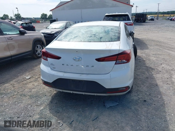 2020 Hyundai Elantra SE with VIN 5NPD74LF6LH530453, listed as a IAAI auction lot 39619733 with 56,233 mi miles. Bid and sale history available at carsss.com. Image 16.