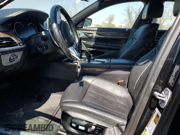 2018 BMW 7 Series ALPINA B7 xDrive with VIN WBA7F2C51JG423899, listed as a Copart auction lot 48872304 with 0 mi miles and Salvage Title. Bid and sale history available at carsss.com. Image 7.