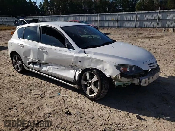 2006 Mazda 3 s with VIN JM1BK143961489627, listed as a Copart auction lot 82085924 with 204,899 mi miles and Salvage Title. Bid and sale history available at carsss.com. Image 11.