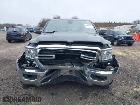 2019 Ram 1500 Big Horn/Lone Star with VIN 1C6RRFFG5KN816610, listed as a IAAI auction lot 41999259 with 229,172 mi miles. Bid and sale history available at carsss.com. Image 12.