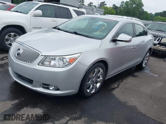 2012 Buick LaCrosse Premium 1 with VIN 1G4GD5E37CF325437, listed as a IAAI auction lot 42434040 with 201,528 mi miles and . Bid and sale history available at DreamBid. Image 2.