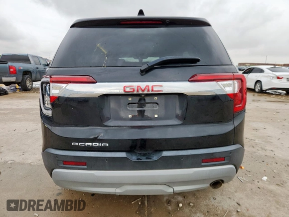 2020 GMC Acadia SLE with VIN 1GKKNKLA8LZ235311, listed as a Copart auction lot 60651505 with 25,773 mi miles and Salvage title. Bid and sale history available at DreamBid. Image 6.