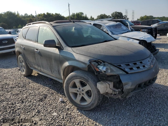 2005 Nissan Murano SL with VIN JN8AZ08T35W331589, listed as a Copart auction lot 65800264 with 193,713 mi miles and Salvage Title. Bid and sale history available at carsss.com. Image 4.