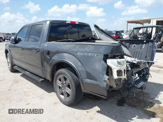 2018 Ford F-150 XL z VIN 1FTEW1CP7JKD52775, wystawiony jako IAAI lot #39938516 z przebiegiem 119 042 mil mil oraz . Historia ofert i sprzedaży dostępna na DreamBid. Obrazek 3.