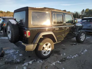 2021 Jeep Wrangler Unlimited 80th Anniversary with VIN 1C4HJXDN8MW526846, listed as a Copart auction lot 82920884 with 57,863 mi miles and Salvage title. Bid and sale history available at DreamBid. Image 3.