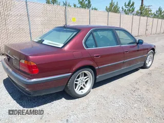 2000 BMW 7 Series 740iL with VIN WBAGH8349YDP07409, listed as a IAAI auction lot 42465862 with Not provided miles and . Bid and sale history available at DreamBid. Image 4.