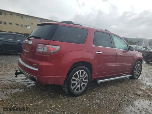 2014 GMC Acadia Denali with VIN 1GKKVTKD1EJ238585, listed as a Copart auction lot 51625425 with 130,572 mi miles and Salvage Title. Bid and sale history available at carsss.com. Image 3.