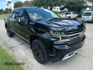 2022 Chevrolet Silverado 1500 High Country with VIN 1GCUYHEL1NZ168406, listed as a Copart auction lot 88284025 with 47,507 mi miles and Clean Title. Bid and sale history available at DreamBid. Image 1.