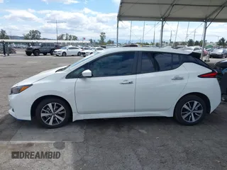 2022 Nissan LEAF S Plus with VIN 1N4BZ1BV9NC551228, listed as a IAAI auction lot 41936398 with 50,168 mi miles and . Bid and sale history available at DreamBid. Image 14.