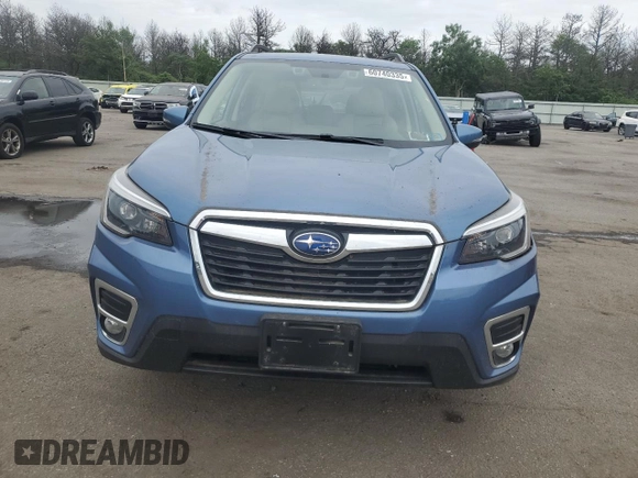 2021 Subaru Forester Limited with VIN JF2SKASC4MH474980, listed as a Copart auction lot 60740335 with 19,622 mi miles and Salvage title. Bid and sale history available at DreamBid. Image 5.