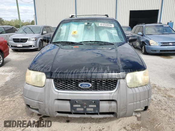 2001 Ford Escape with VIN 1FMYU03B91KC56563, listed as a Copart auction lot 81233934 with 173,775 mi miles and Non repairable. Bid and sale history available at DreamBid. Image 5.