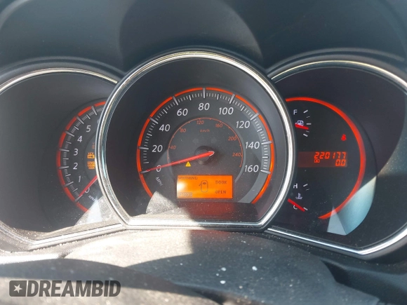 2010 Nissan Murano S with VIN JN8AZ1MU4AW014743, listed as a IAAI auction lot 42054284 with 220,177 mi miles. Bid and sale history available at carsss.com. Image 7.
