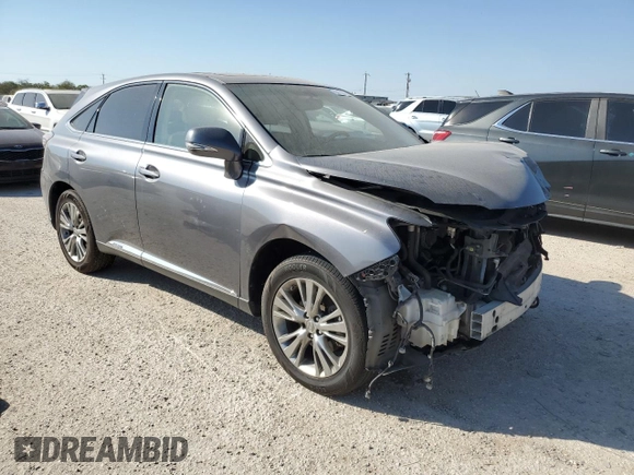 2014 Lexus RX 450h with VIN JTJZB1BA6E2413417, listed as a Copart auction lot 76313904 with Not provided miles and Salvage title. Bid and sale history available at DreamBid. Image 4.
