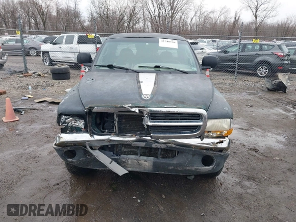 2000 Dodge Dakota Sport with VIN 1B7GG22N3YS539484, listed as a IAAI auction lot 41748568 with 290,117 mi miles. Bid and sale history available at carsss.com. Image 12.