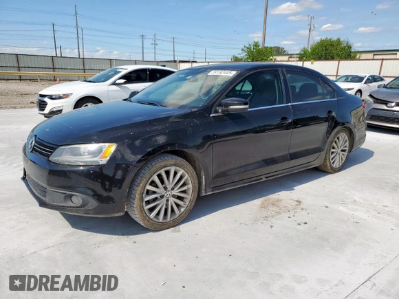 2013 Volkswagen Jetta TDI w/Premium with VIN 3VWLL7AJ7DM376862, listed as a Copart auction lot 59192445 with 163,224 mi miles and Salvage title. Bid and sale history available at DreamBid. Image 1.
