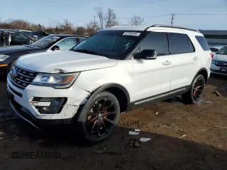 2016 Ford Explorer XLT with VIN 1FM5K8D89GGC05960, listed as a Copart auction lot 47756485 with 95,236 mi miles and Salvage Title. Bid and sale history available at carsss.com. Image 1.