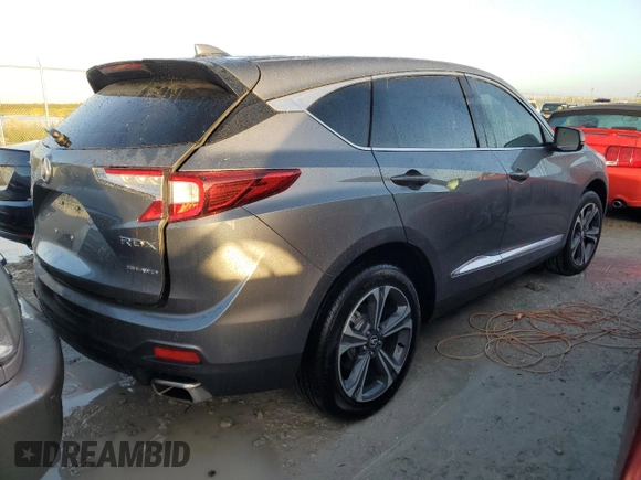 2022 Acura RDX w/Advance Package with VIN 5J8TC2H75NL017109, listed as a Copart auction lot 76574294 with 3,517 mi miles and Non Repairable. Bid and sale history available at carsss.com. Image 3.