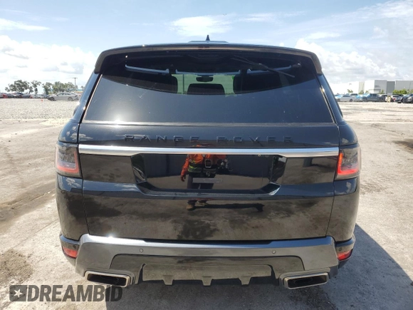 2020 Land Rover Range Rover Sport HSE with VIN SALWR2SUXLA719100, listed as a Copart auction lot 64001465 with 53,837 mi miles and Salvage title. Bid and sale history available at DreamBid. Image 6.