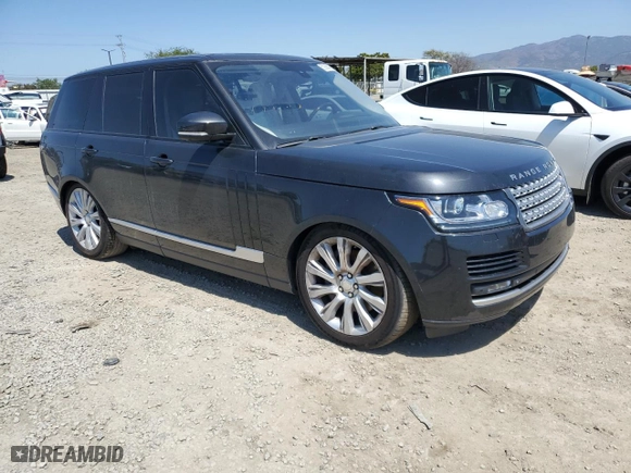 2015 Land Rover Range Rover Supercharged with VIN SALGS2TF4FA197349, listed as a Copart auction lot 52256545 with 127,951 mi miles and Clean Title. Bid and sale history available at carsss.com. Image 4.