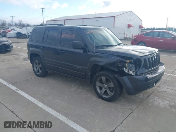2015 Jeep Patriot High Altitude with VIN 1C4NJRFBXFD145130, listed as a IAAI auction lot 42043379 with 82,420 mi miles and . Bid and sale history available at carsss.com. Image 1.