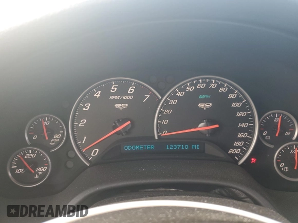 2013 Chevrolet Corvette Grand Sport 3LT with VIN 1G1YW2DWXD5101091, listed as a Copart auction lot 42223795 with 123,710 mi miles and Salvage title. Bid and sale history available at DreamBid. Image 9.