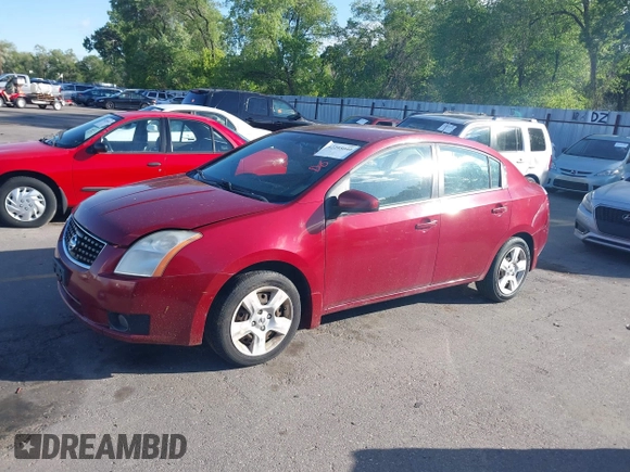 2008 Nissan Sentra S with VIN 3N1AB61E38L708482, listed as a IAAI auction lot 42295040 with Not provided miles and . Bid and sale history available at DreamBid. Image 2.