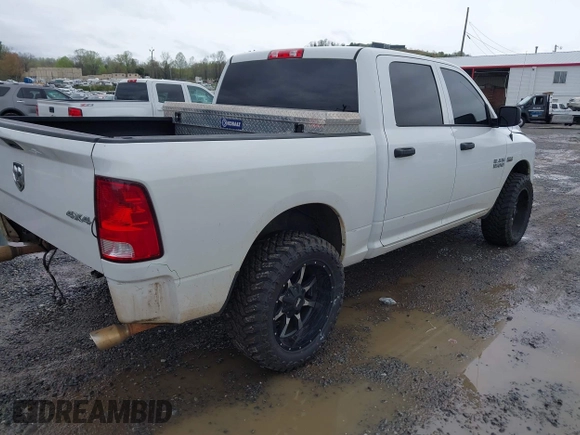 2017 Ram 1500 Express with VIN 3C6RR7KT2HG618335, listed as a IAAI auction lot 41971428 with 142,308 mi miles and . Bid and sale history available at DreamBid. Image 4.