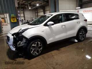 2020 Kia Sportage EX with VIN KNDPNCAC6L7804485, listed as a Copart auction lot 56988855 with 117,112 mi miles and Salvage title. Bid and sale history available at DreamBid. Image 1.