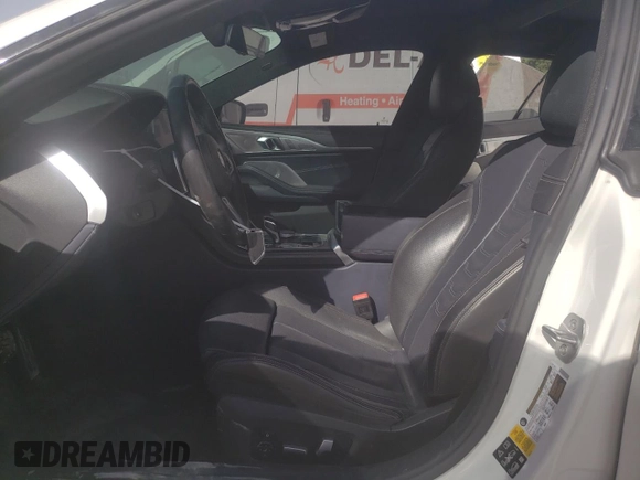 2020 BMW 8 Series M850i with VIN WBAGV8C06LBP49076, listed as a Copart auction lot 78481914 with 55,276 mi miles and Salvage Title. Bid and sale history available at DreamBid. Image 7.