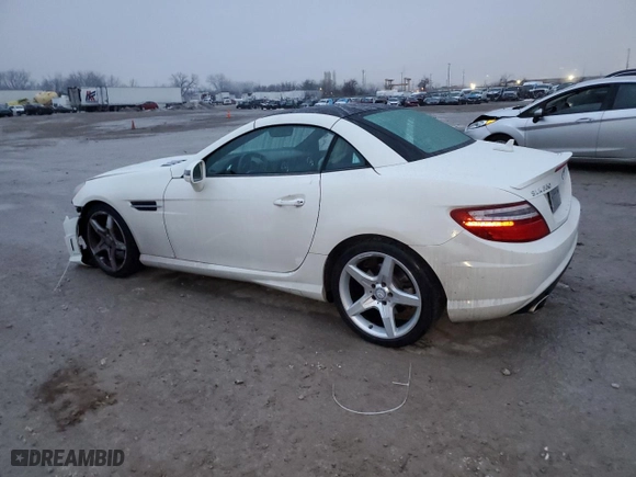 2012 Mercedes-Benz SLK-Class SLK 350 with VIN WDDPK5HA7CF026962, listed as a Copart auction lot 42759625 with 51,512 mi miles and Salvage Title. Bid and sale history available at carsss.com. Image 2.