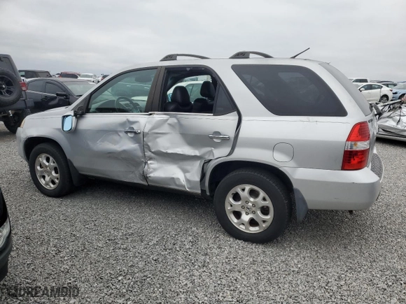 2001 Acura MDX Touring Pkg with VIN 2HNYD18621H502215, listed as a Copart auction lot 80147364 with 246,137 mi miles and Salvage Title. Bid and sale history available at carsss.com. Image 2.