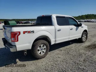 2015 Ford F-150 XLT with VIN 1FTEW1EFXFFB04685, listed as a Copart auction lot 53689525 with 161,088 mi miles and Salvage Title. Bid and sale history available at carsss.com. Image 3.