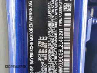 2020 MINI Hardtop 4 Door Cooper S z VIN WMWXU9C06L2L49091, wystawiony jako Copart lot #84885264 z przebiegiem 70 542 mil mil oraz Szkoda całkowita • Salvage title. Historia ofert i sprzedaży dostępna na DreamBid. Obrazek 13.