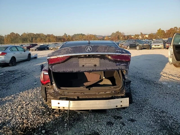 2018 Acura RLX Sport Hybrid w/Advance Pkg with VIN JH4KC2F99JC000045, listed as a Copart auction lot 77672974 with 53,169 mi miles and Salvage Title. Bid and sale history available at carsss.com. Image 13.
