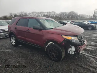 2013 Ford Utility Police Interceptor with VIN 1FM5K7AR9DGB90413, listed as a Copart auction lot 80661584 with 0 mi miles and Clean Title. Bid and sale history available at carsss.com. Image 4.