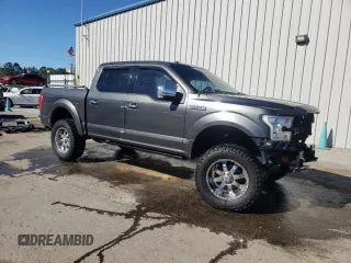 2016 Ford F-150 XLT with VIN 1FTEW1EF2GFA19213, listed as a Copart auction lot 49308655 with 122,838 mi miles and Salvage Title. Bid and sale history available at DreamBid. Image 4.