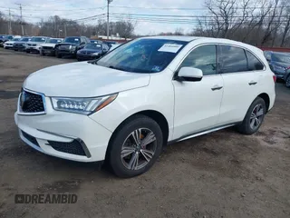 2017 Acura MDX with VIN 5J8YD4H36HL008483, listed as a IAAI auction lot 41404900 with 89,934 mi miles. Bid and sale history available at carsss.com. Image 2.