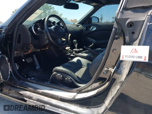 2017 Nissan 370Z Touring with VIN JN1AZ4FHXHM940571, listed as a IAAI auction lot 42062855 with 1 mi miles. Bid and sale history available at carsss.com. Image 6.