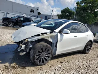 2023 Tesla Model Y Performance with VIN 7SAYGDEF0PF832570, listed as a Copart auction lot 51141415 with Not Provided miles and Non Repairable. Bid and sale history available at DreamBid. Image 1.