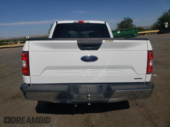 2018 Ford F-150 XL with VIN 1FTEW1EG3JKD38188, listed as a Copart auction lot 59938805 with 162,542 mi miles and Salvage title. Bid and sale history available at DreamBid. Image 6.