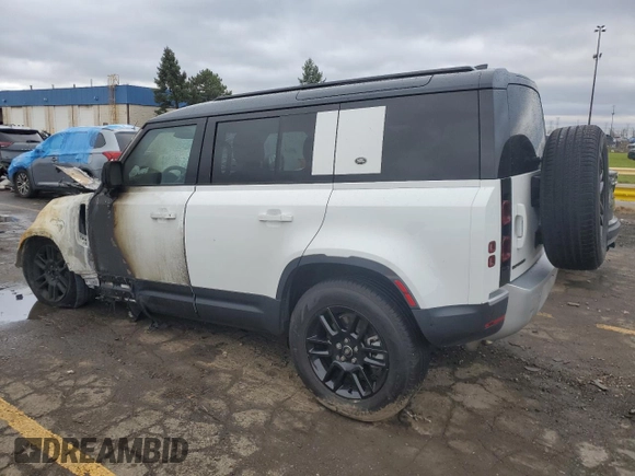 2024 Land Rover Defender with VIN SALEJEEU5R2294453, listed as a Copart auction lot 81568094 with Not provided miles and Non repairable. Bid and sale history available at DreamBid. Image 2.