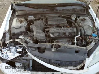 2005 Honda Civic Cpe LX with VIN 1HGEM225X5L073656, listed as a Copart auction lot 71573524 with 184,202 mi miles and Salvage Title. Bid and sale history available at carsss.com. Image 11.