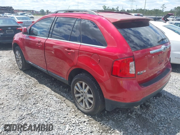 2011 Ford Edge Limited with VIN 2FMDK3KC7BBA41517, listed as a IAAI auction lot 41927713 with 181,780 mi miles. Bid and sale history available at carsss.com. Image 3.