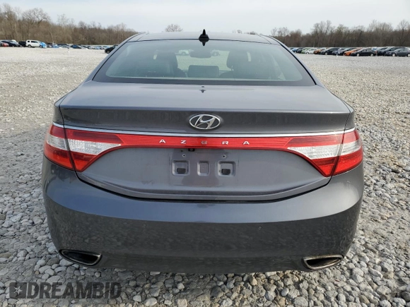2013 Hyundai Azera with VIN KMHFH4JG4DA317104, listed as a Copart auction lot 52909875 with 125,485 mi miles and Salvage Title. Bid and sale history available at DreamBid. Image 6.