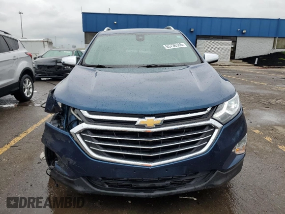 2021 Chevrolet Equinox Premier с VIN 2GNAXNEV1M6139320, выставлен на аукционе Copart как лот 55736585 с пробегом 57 343 миль миль и Списание • Salvage title. История ставок и продаж доступна на DreamBid. Изображение 5.