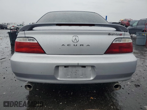 2003 Acura TL Type S with VIN 19UUA56843A028943, listed as a Copart auction lot 48730945 with 163,703 mi miles and Salvage Title. Bid and sale history available at carsss.com. Image 6.